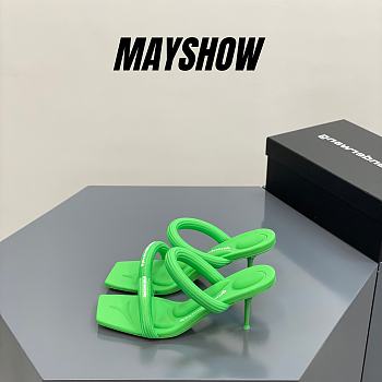 	 Alexander Wang julie 85 sandal in green