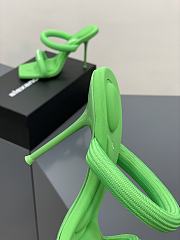 	 Alexander Wang julie 85 sandal in green - 5