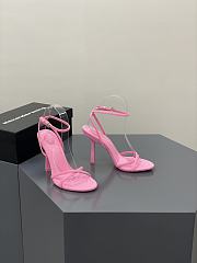 Alexander Wang dahlia 105 sandal in pink nylon - 5