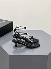 	 Alexander Wang dahlia 50 sandal in black nylon - 5