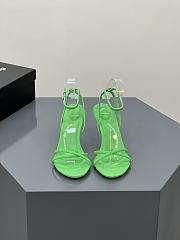 	 Alexander Wang dahlia 85 sandal in green nylon - 3