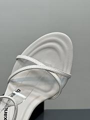 	 Alexander Wang dahlia 85 sandal in white capretto - 5