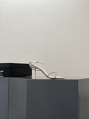 	 Alexander Wang dahlia 85 sandal in white crystal - 3