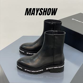 Alexander Wang sanford black leatherboot