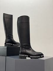 Alexander Wang sanford leather riding boot - 5