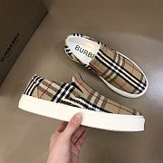 Burberry Check Print Slip On  - 3