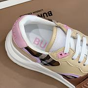 	 Burberry Ramsey Birch Brown Pink Sneaker - 5