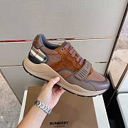 Burberry Ramsey Brown Suede Sneaker - 3