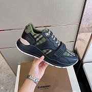 	 Burberry Ramsey Military Green Sneaker - 5