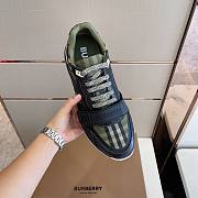 	 Burberry Ramsey Military Green Sneaker - 4