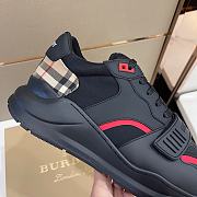 	 Burberry Ramsey Vintage Check Black Red - 5