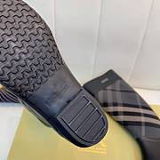 Burberry Rubber Rain Boot Grey Check - 2