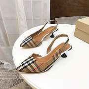 Burberry Vintage Check Slingback Pumps - 2