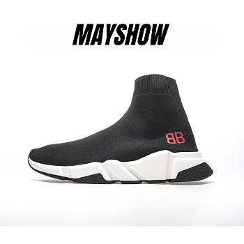 Balenciaga Speed Trainer Mr. Porter Black - 514218W05G01000