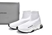 Balenciaga Speed Trainer Clear Sole White - 517319 W07U0 1005 - 4