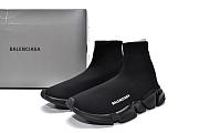 Balenciaga Speed Trainer All Black -  530353 W05G9 1000 - 4