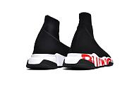 Balenciaga Graffiti Speed Red Sole - 605972W05GE1095 - 2