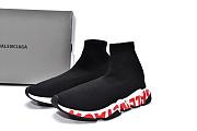 Balenciaga Graffiti Speed Red Sole - 605972W05GE1095 - 3