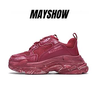 Balenciaga Triple S Faded Red - 536737W3CN36000