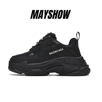 Balenciaga Triple S Black - 534162W09OM1000