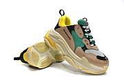 Balenciaga Triple S Beige Green Yellow - 483513W06E37070 - 3