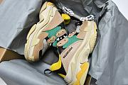 Balenciaga Triple S Beige Green Yellow - 483513W06E37070 - 2