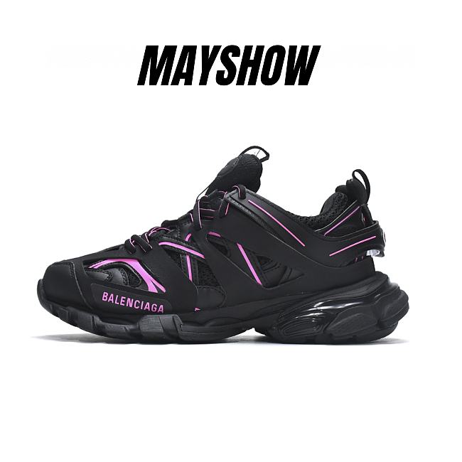 Balenciaga Track Washed Black Pink - 542436W3AC21055 - 1