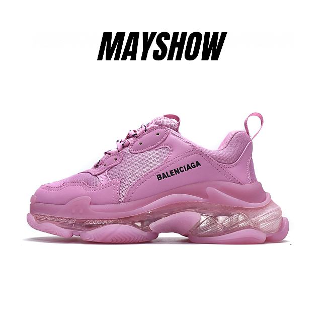 Balenciaga Triple S Clearsole Pink - 544351W2GA15760 - 1