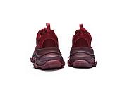 Balenciaga Triple S Burgundy Red Clear Sole -  541624 W0901 6016 - 5