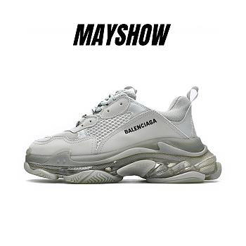 Balenciaga Triple S Clear Sole Gray - 541624W09O11705