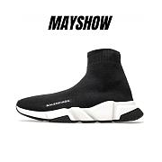 Balenciaga Speed Trainer Black White - 530349 W05G9 1000 - 1