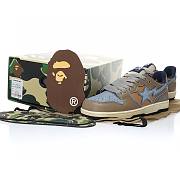 A Bathing Ape Bape SK8 Sta Vintage Beige Indigo - 1I20191020-NVY/001FWI201020I-NVY - 5