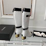 	 Chanel White 2 in 1 Winter Boots - 4