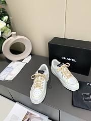 Chanel 22P Trainer White Tan - 3