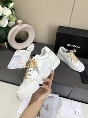 Chanel 22P Trainer White Tan - 4