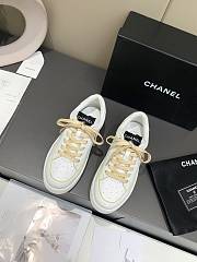 Chanel 22P Trainer White Tan - 5