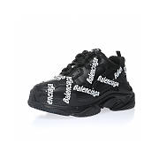 Balenciaga Triple S Logotype Black - 536737W2FAB1090 - 5