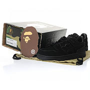 A Bathing Ape Bape SK8 Sta Triple Black Nubuck - 1H80-191-009 - 3