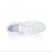 A Bathing Ape Bape SK8 Sta Triple White Nubuck - 1H80-291-009/1H80191009 - 4