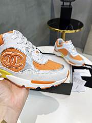 Chanel Low Top Trainer CC Orange - 2