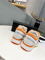 Chanel Low Top Trainer CC Orange - 3