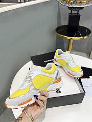 Chanel Low Top Trainer CC Yellow - 5