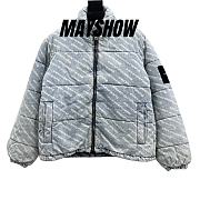 Alexander Wang Washed Blue Denim Down Jacket H10001112 - 1