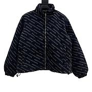 	 Alexander Wang Washed Black Denim Down Jacket H10001112 - 3