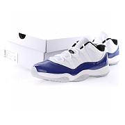 Air Jordan 11 Retro Low White Concord - AH7860-100  - 5