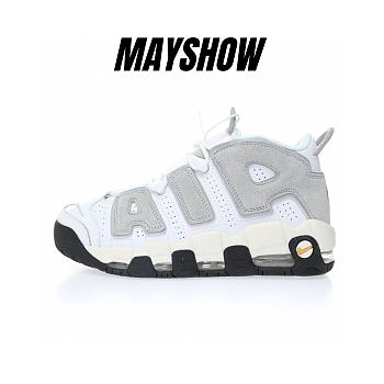 Nike Air More Uptempo Wolf Grey Solar Flare - DZ4516-100