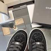 Chanel 22P Trainer Black Suede - 3