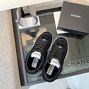 Chanel 22P Trainer Black Suede - 4