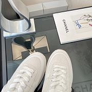 Chanel Low Top Sneakers White  - 2