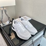 Chanel Low Top Sneakers White  - 3